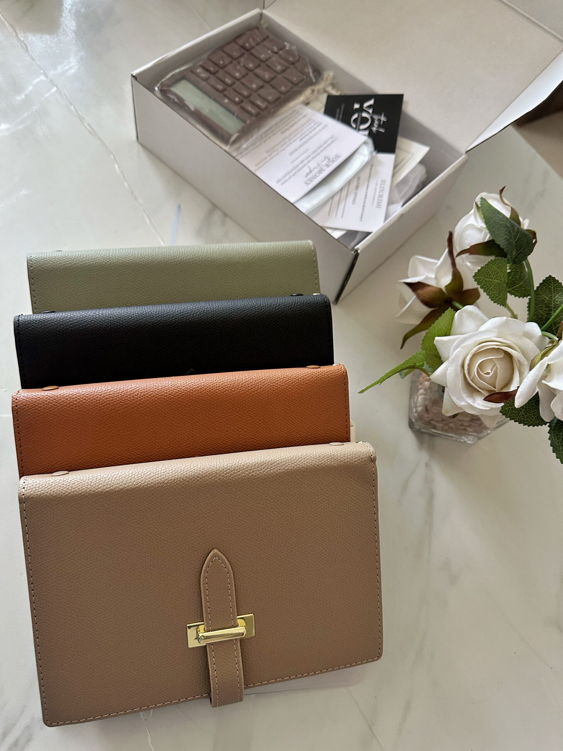 FLOURISH Budget Binder - cash stuffing binder