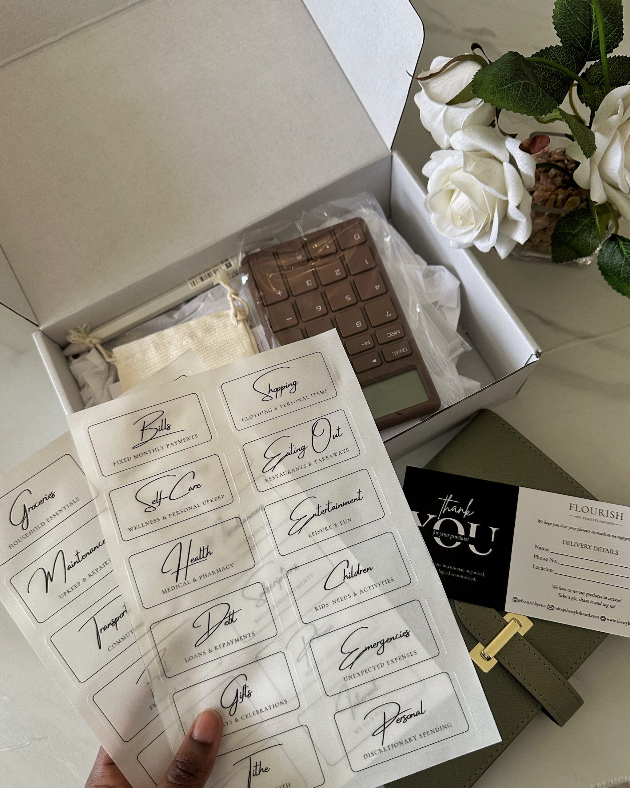 FLOURISH Budget Binder - Image 3