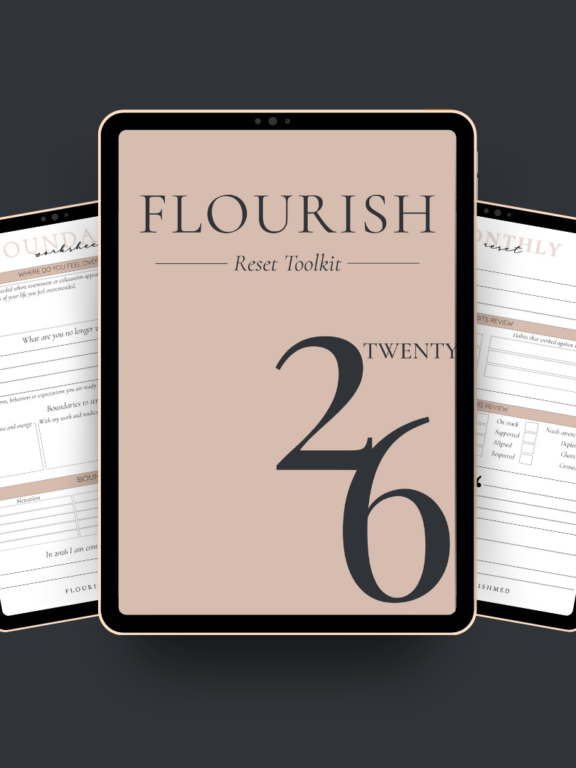 2026 Reset Toolkit | Digital Planner for Intentional Living, Goal Setting & Productivity